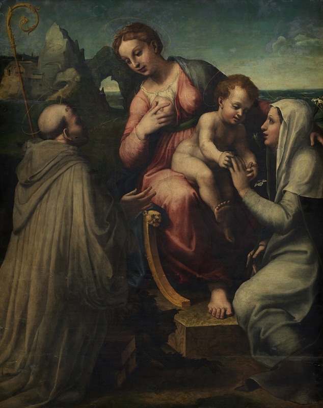 The Madonna and Child with Saints — Francesco Menzocchi