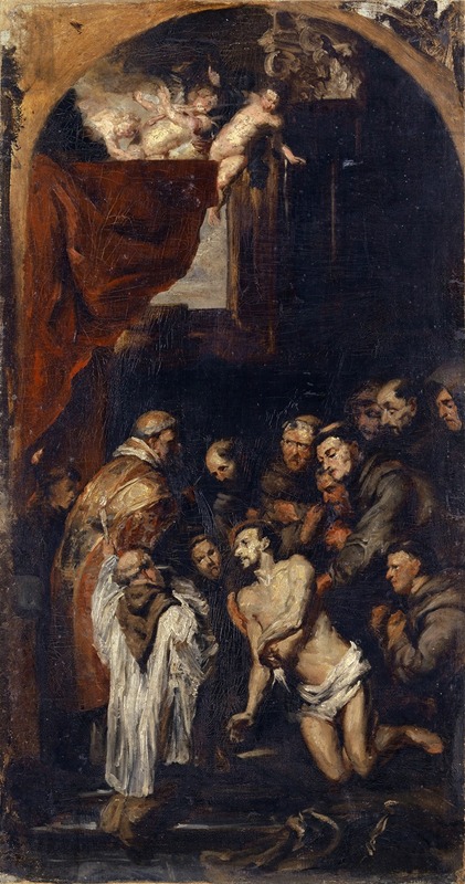 Last Communion of Saint Francis — Frank Buchser