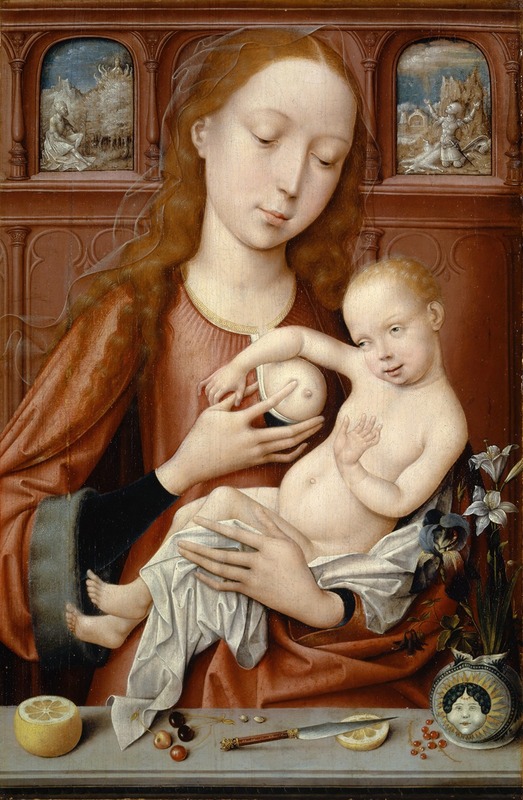 The Nursing Madonna by Goossen Van Der Weyden — digital art print download