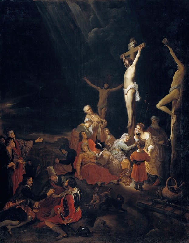 The Crucifixion by Говерт Флинк, 1647 – 1650 — digital art print download