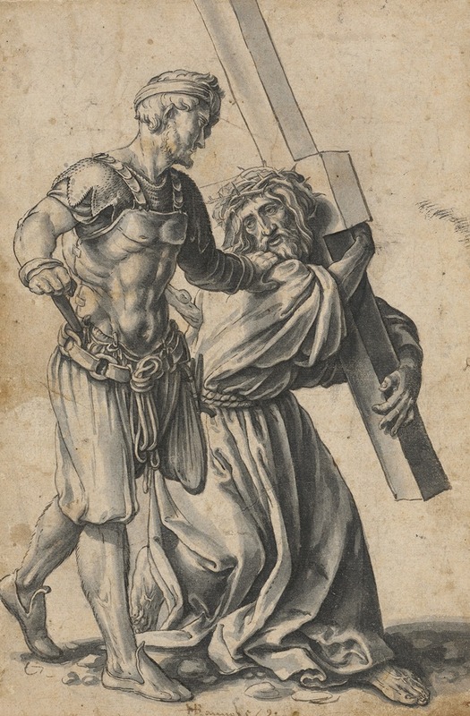 Christi Kreuztragung by Ганс Бок старший, 1579 — digital art print download