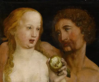 Adam and Eve by Ганс Хольбейн Младший, 1517 — digital art print download