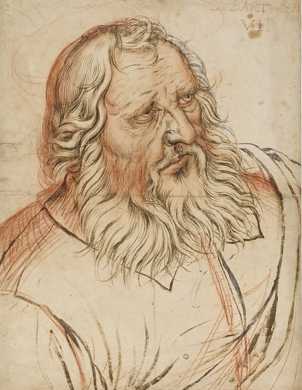 Der Apostel Bartholomäus by Генрик Гольциус, 1585 — digital art print download