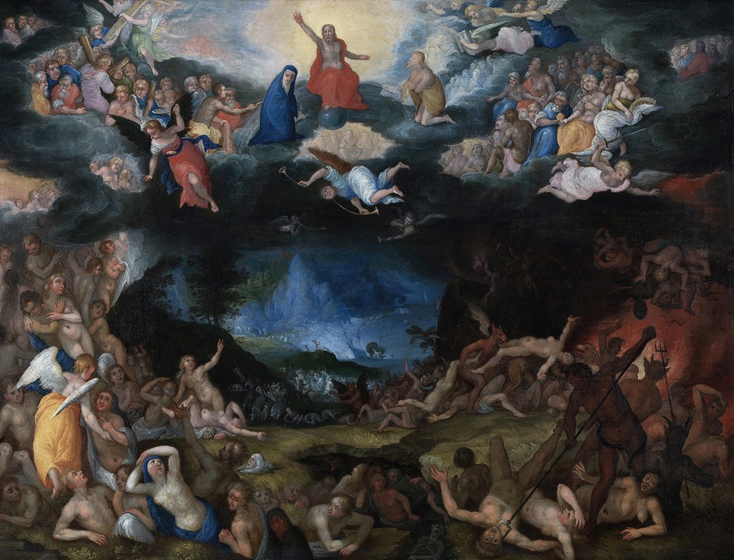 The Last Judgement by Ян Брейгель Старший, 1602 — digital art print download