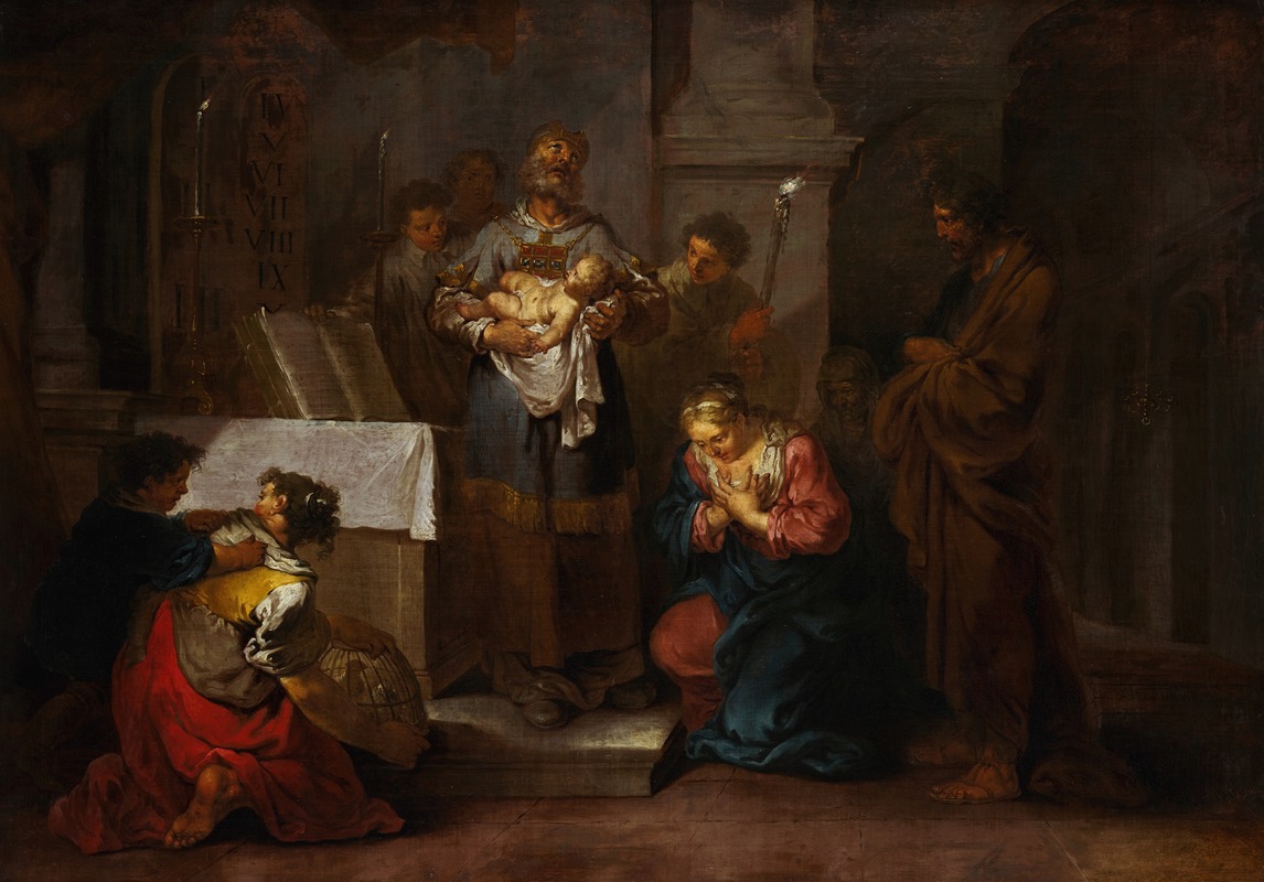 The Presentation in the Temple by Januarius Zick — digital art print download