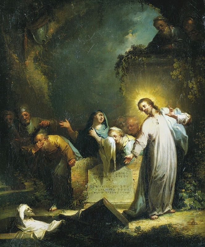 The Raising of Lazarus — Johann Georg Trautmann