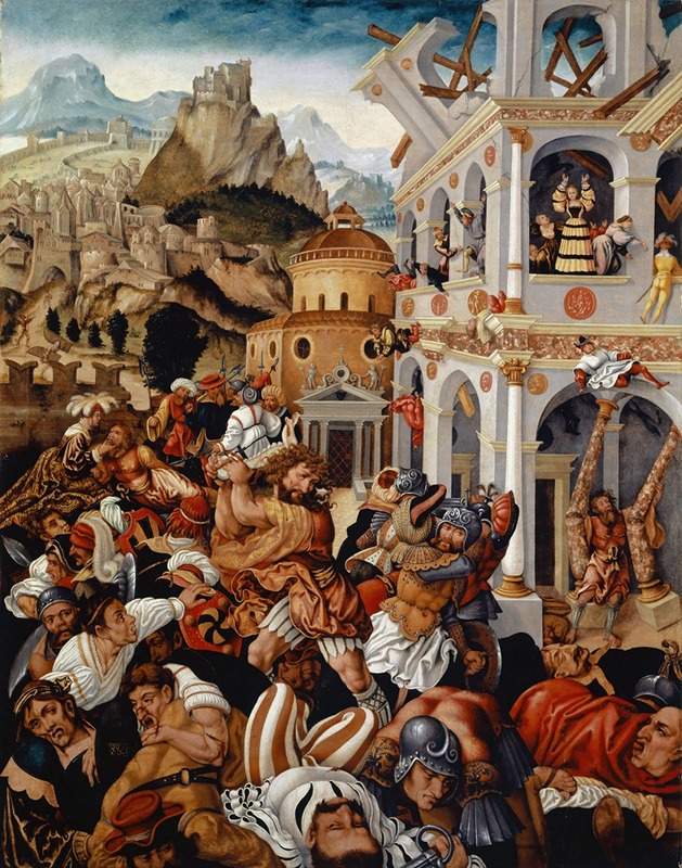 The Story of Samson — Jörg Breu The Elder