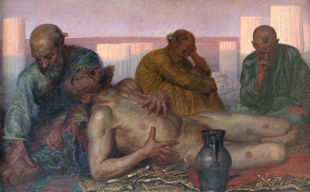 Job and His Friends — Кристиан Захртманн