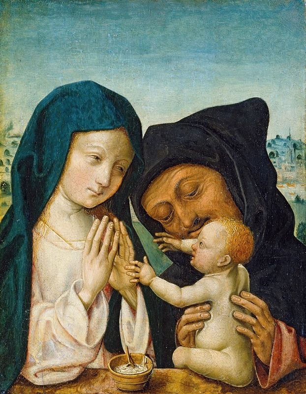 The Holy Family — Master of the Saint Bartholomew Altarpiece