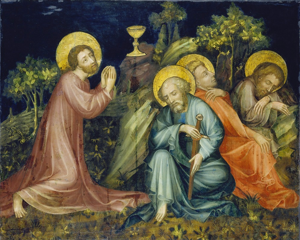 The Agony in the Garden — Nuremberg Master Of The Altarpiece Of The Virgin