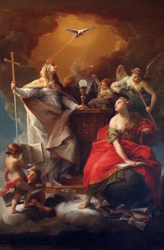 Allegory Of Religion — Pompeo Batoni