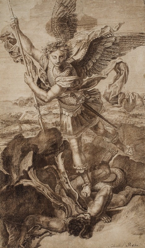 St Michael by Рафаэль, 1500 – 1600 — digital art print download