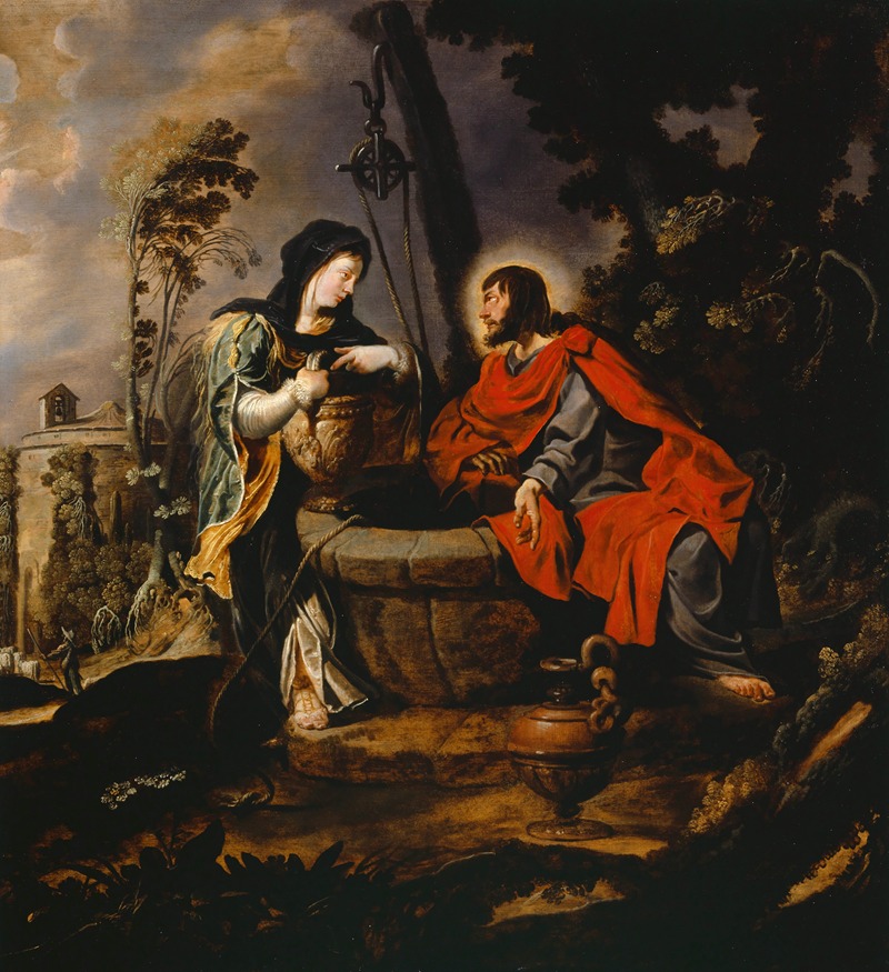 Christ and the Samaritan Woman — Simon de Vos