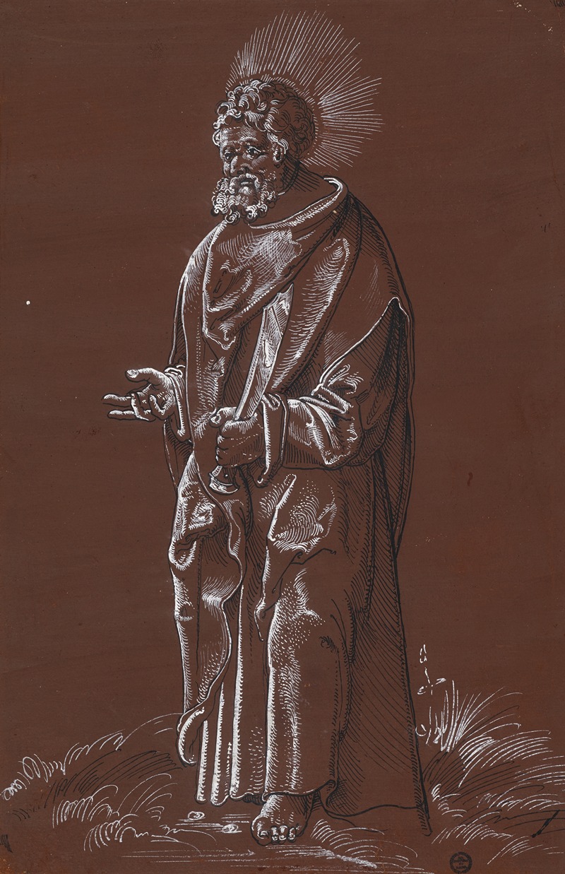 Der Apostel Bartholomäus by Аноним — digital art print download