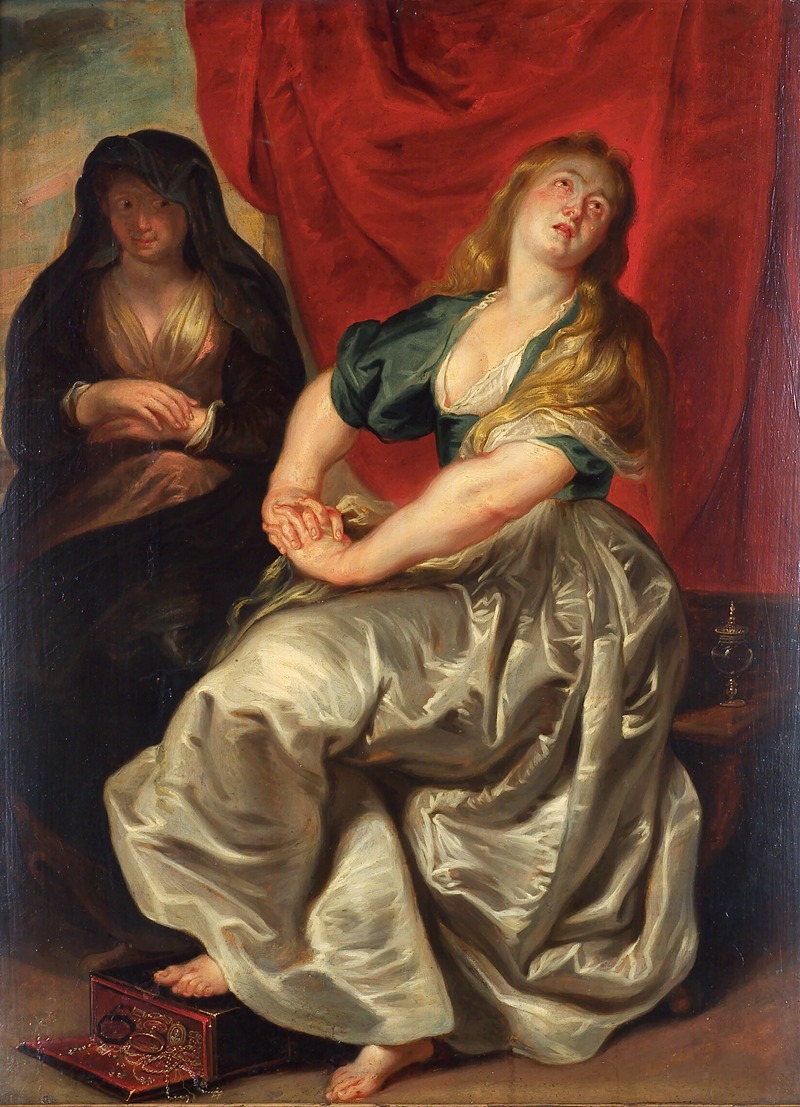 The Repentant Magdalene by Аноним, 1726 – 1826 — digital art print download