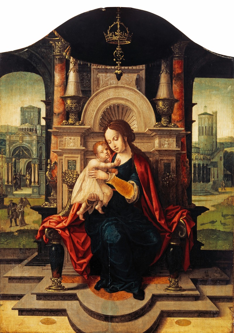 Virgin with Child by Аноним, 1530 — digital art print download