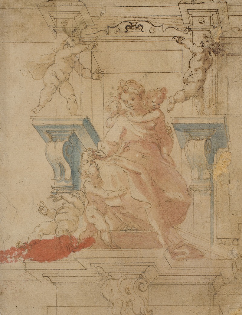 St Antony of Padua — Domenico Piola