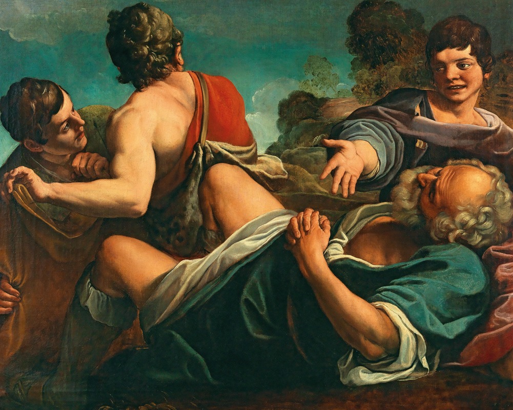 The Drunkenness of Noah — Alessandro Tiarini