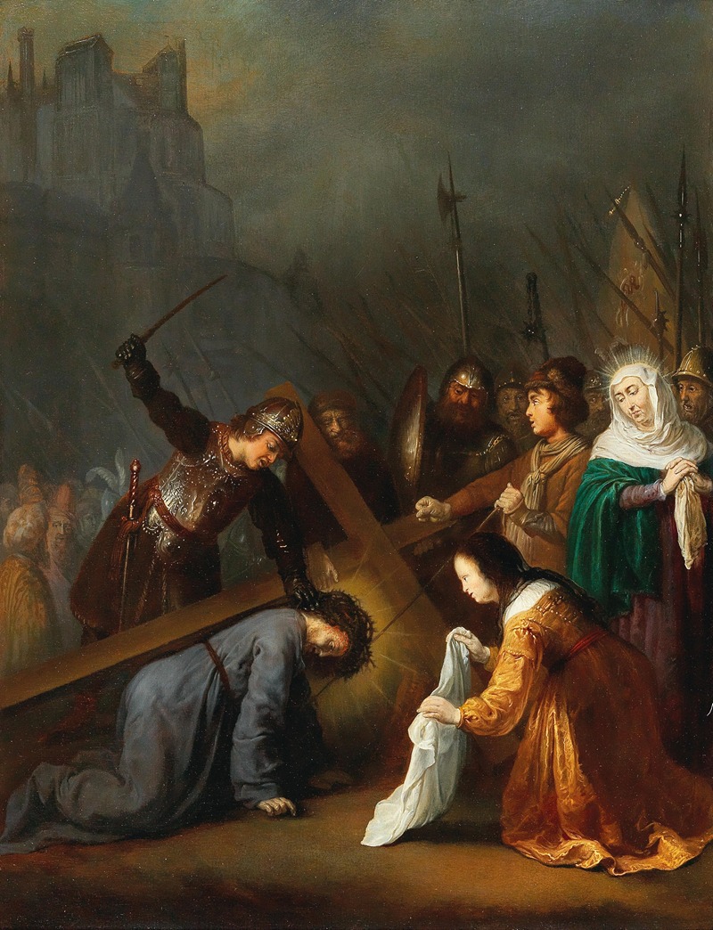 The Veil of Saint Veronica — Dirck Dircksz. van Santvoort