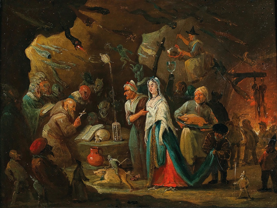 The Temptation of Saint Anthony — Egbert van Heemskerck the Younger