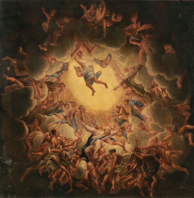The Assumption by Follower of Correggio — digital art print download