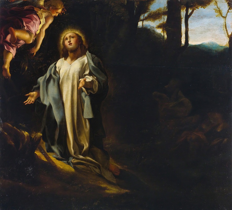 THE AGONY IN THE GARDEN — Follower of Correggio