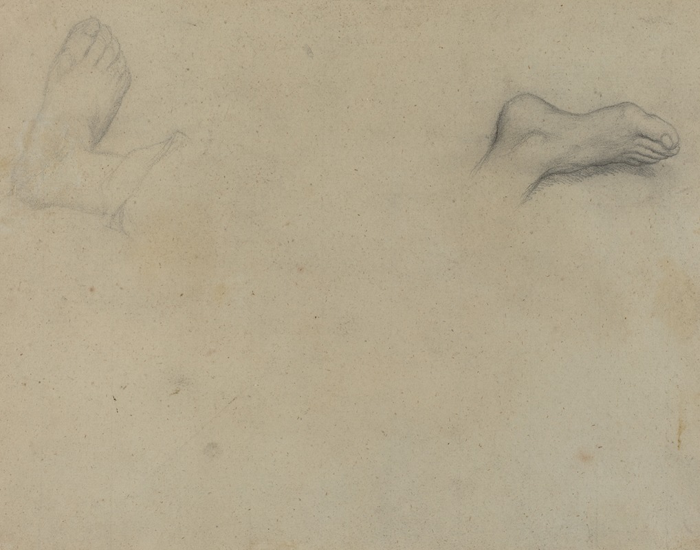 Studies of Feet (verso) — Эдгар Дега
