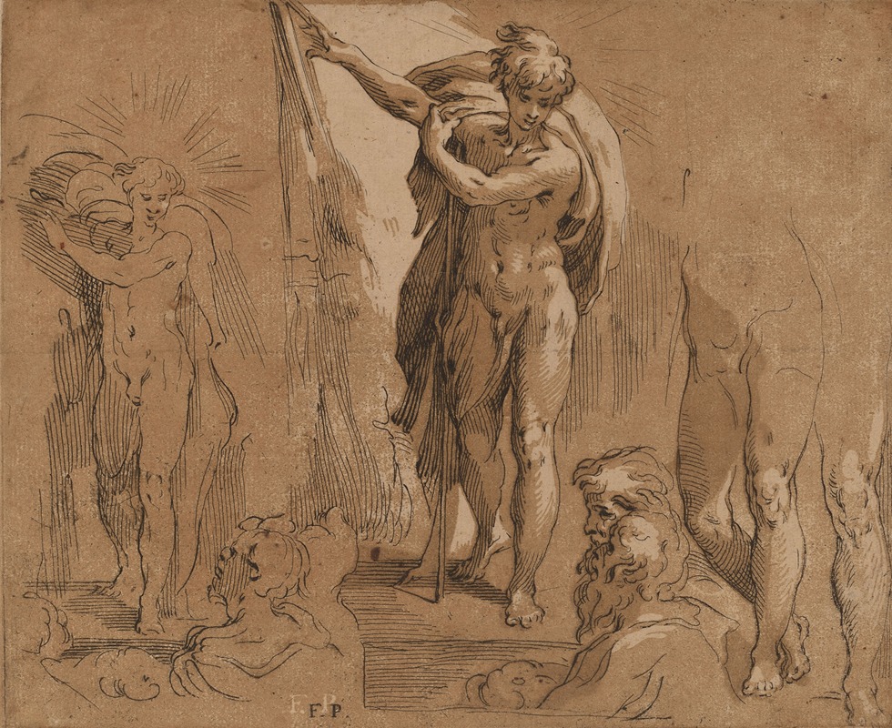 Saint John the Baptist by Frederick Bloemaert — digital art print download