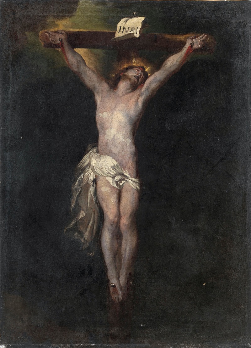 Christ on the Cross by Генуэзская школа — digital art print download