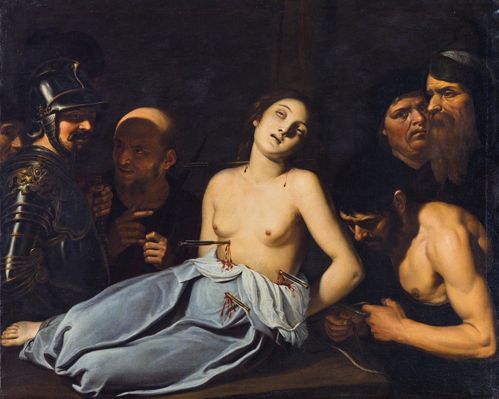 Martyrdom of Saint Ursula — Giovan Bernardino Azzolino