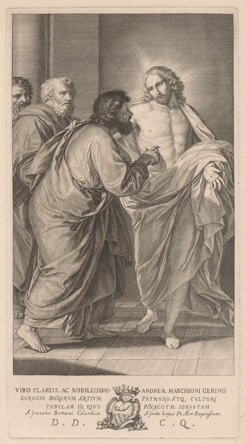 The Incredulity of Saint Thomas — Giovanni Bottani
