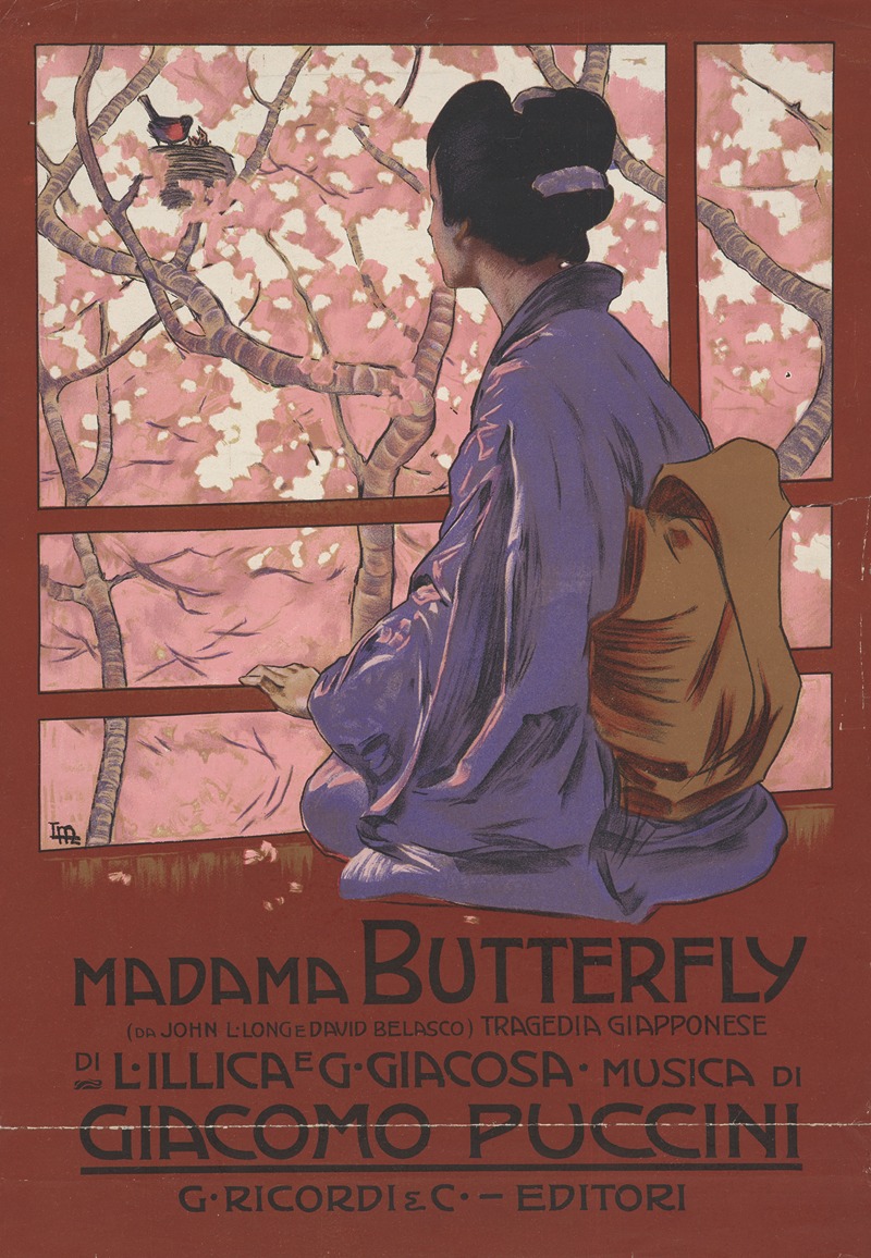 Madama Butterfly tragedia giapponese — Leopoldo Metlicovitz