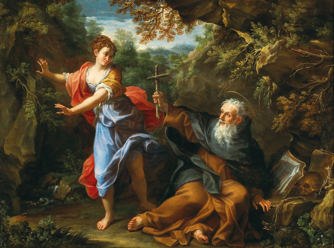 The Temptation of Saint Anthony — Giovanni Odazzi