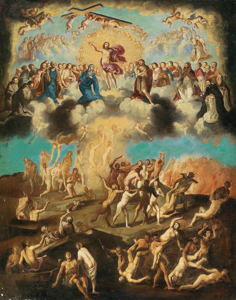 The Last Judgement by Italo-Hispanic School — digital art print download