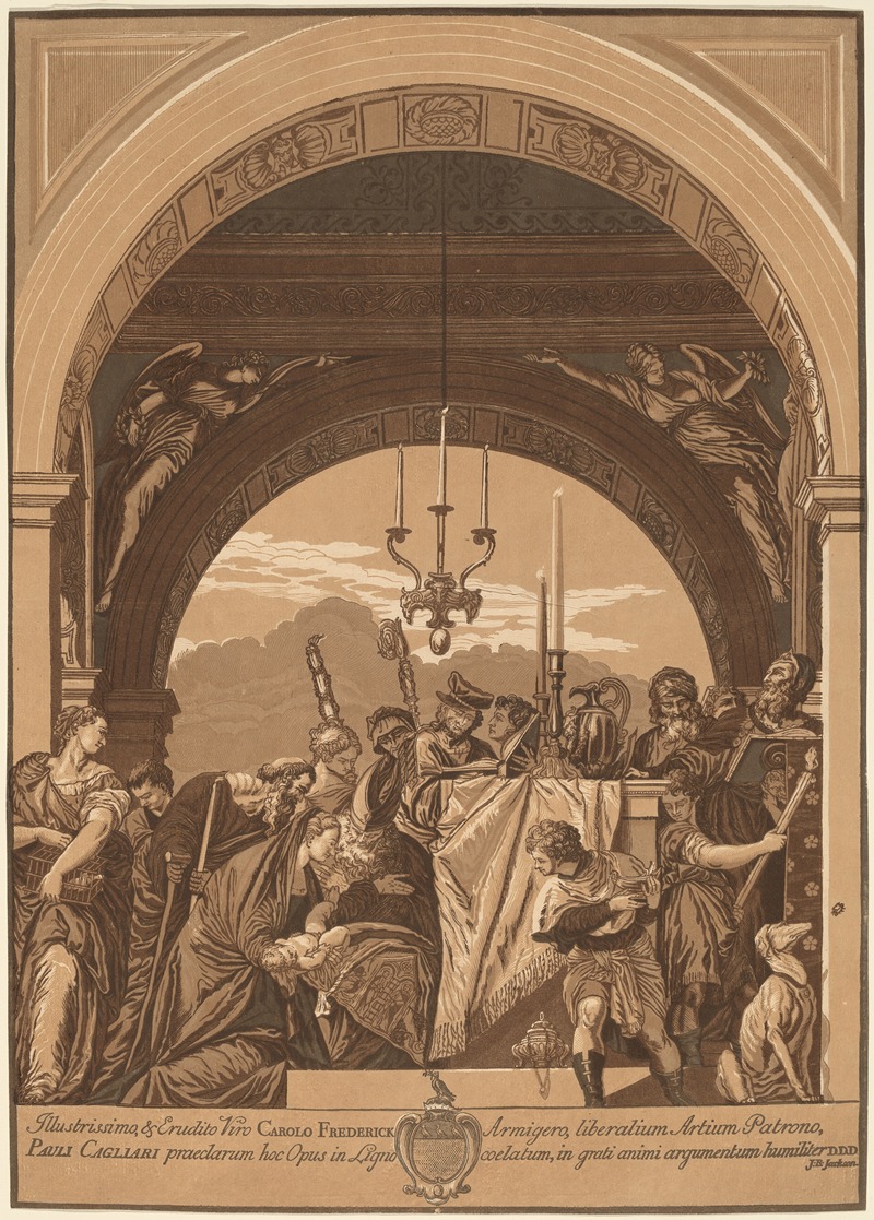 The Presentation in the Temple by John Baptist Jackson, 1739 — digital art print download