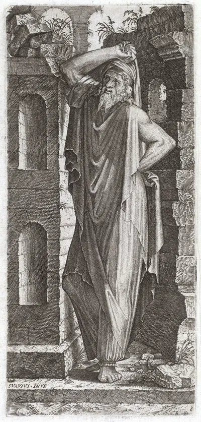 Saint Philip by Lambert Suavius, 1545 — digital art print download