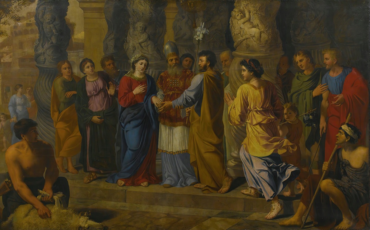 Marriage of the virgin — Michel Corneille the Elder