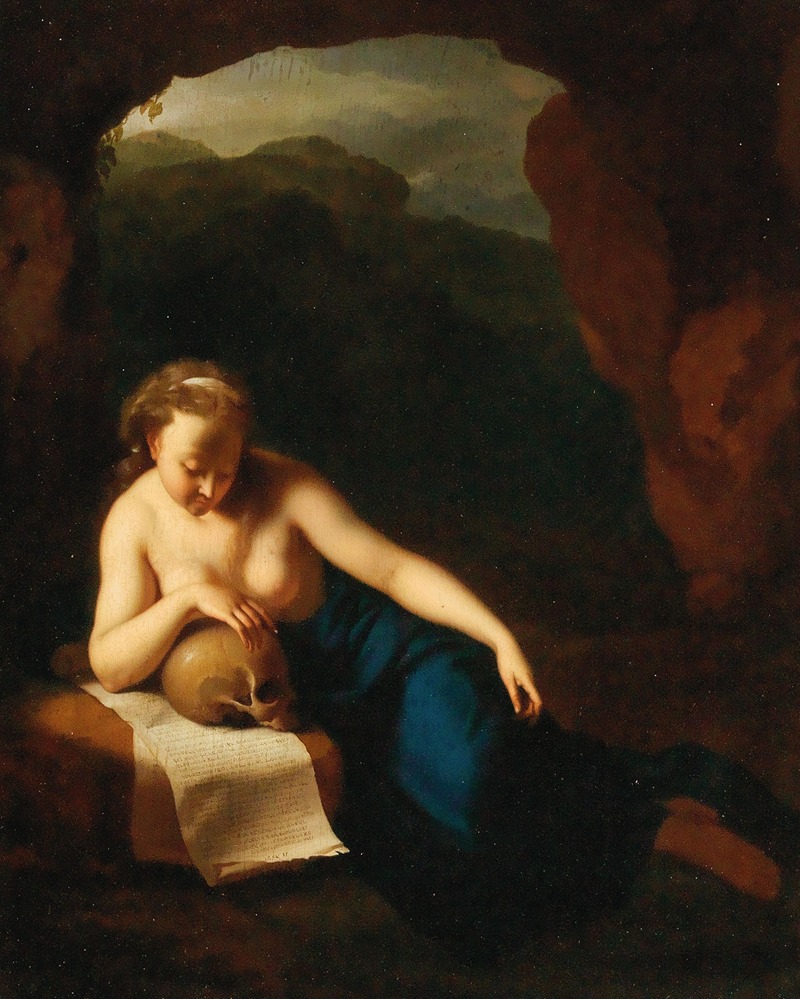 The Penitent Magdalene in a grotto — Pieter Van Der Werff