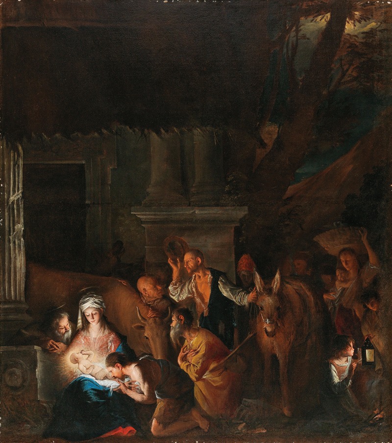 Adoration of the Shepherds — Pietro Paolini