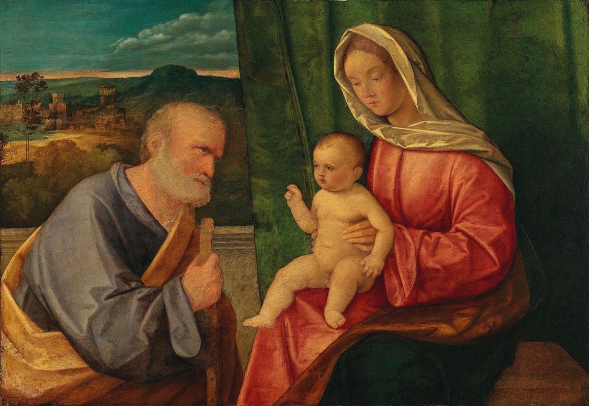 The Holy Family — Workshop of Giovanni Bellini
