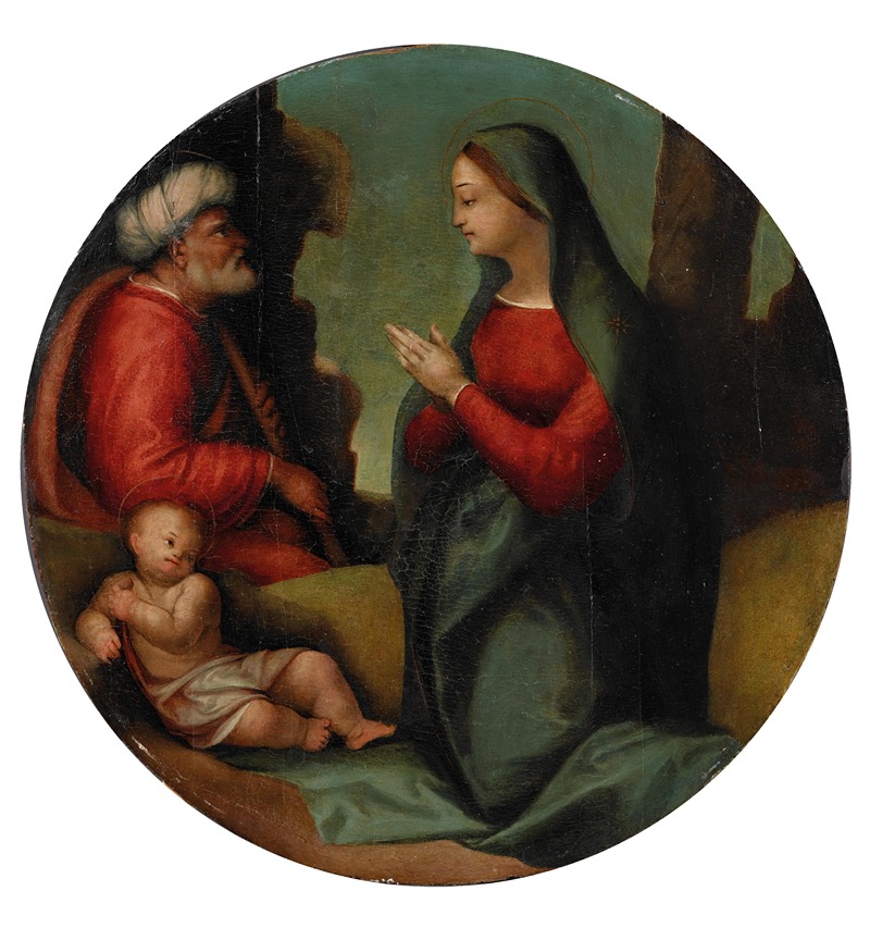 The Holy Family — Тосканская школа