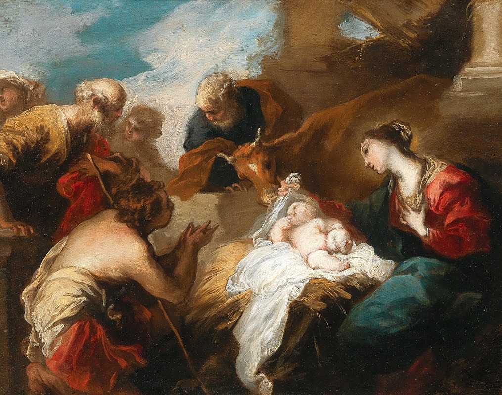 Adoration of the Shepherds — Valerio Castello