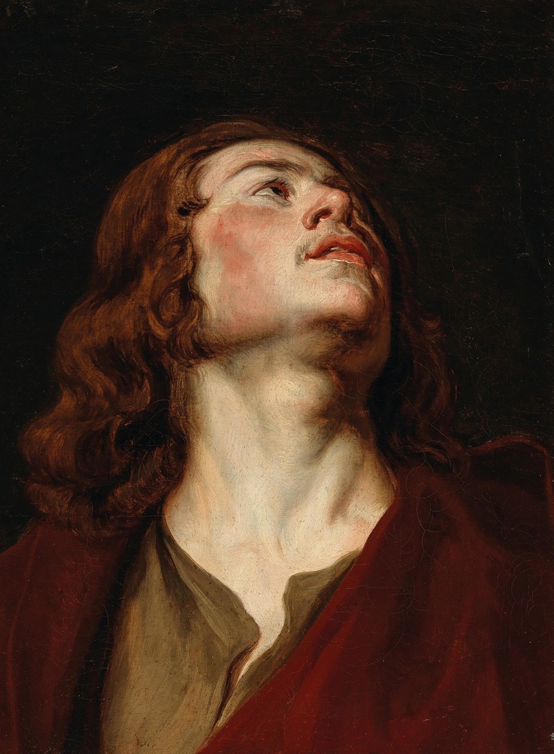Saint John the Evangelist by Последователь Антони ван Дейка — digital art print download