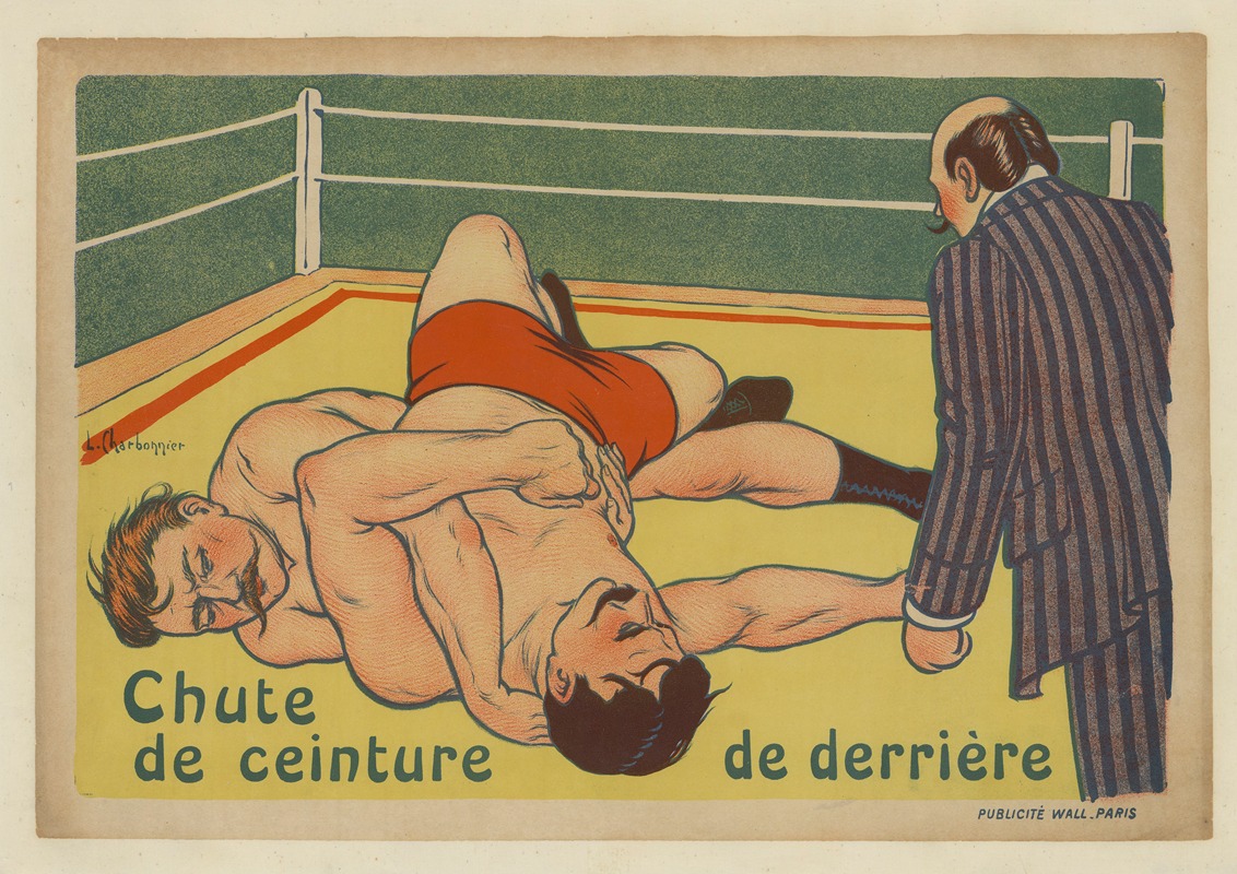 Chute de ceinture de derrière by Louis Charbonnier — digital art print download