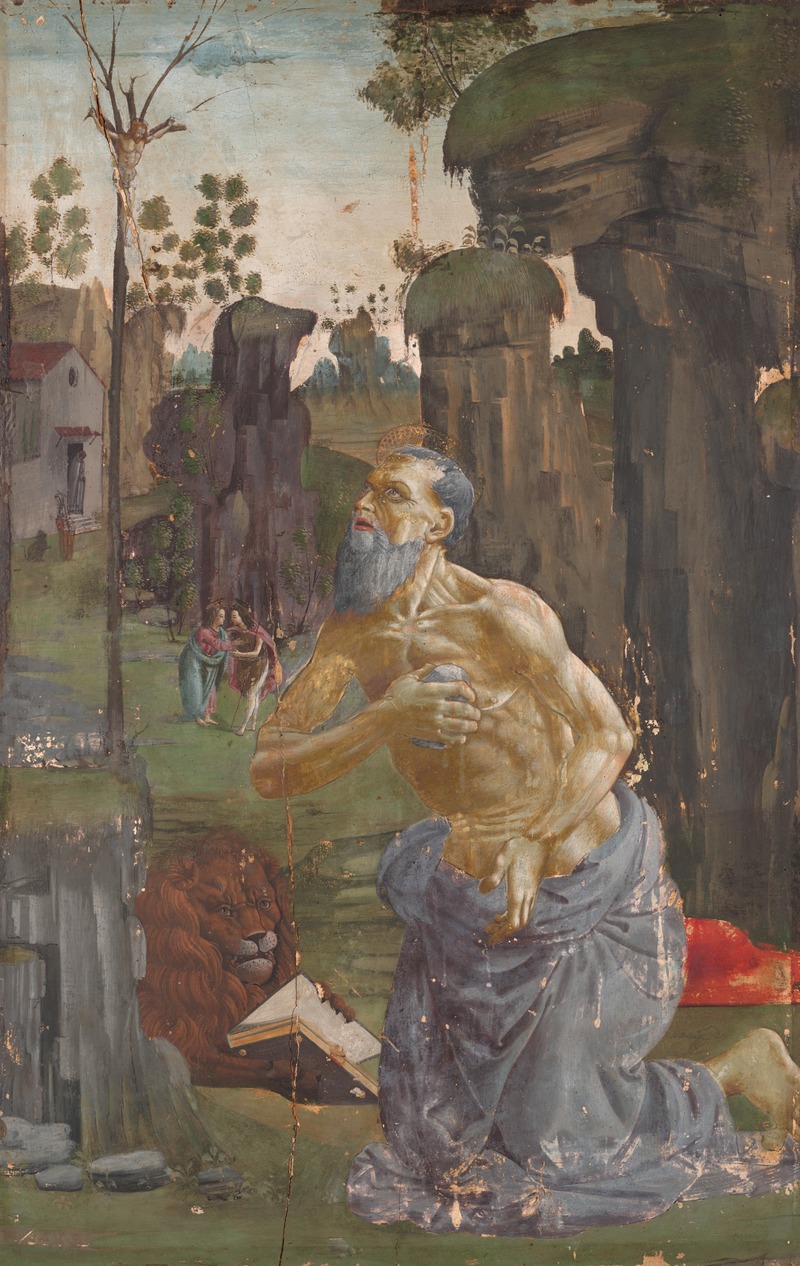 Penance of Saint Jerome — Bartolomeo di Giovanni
