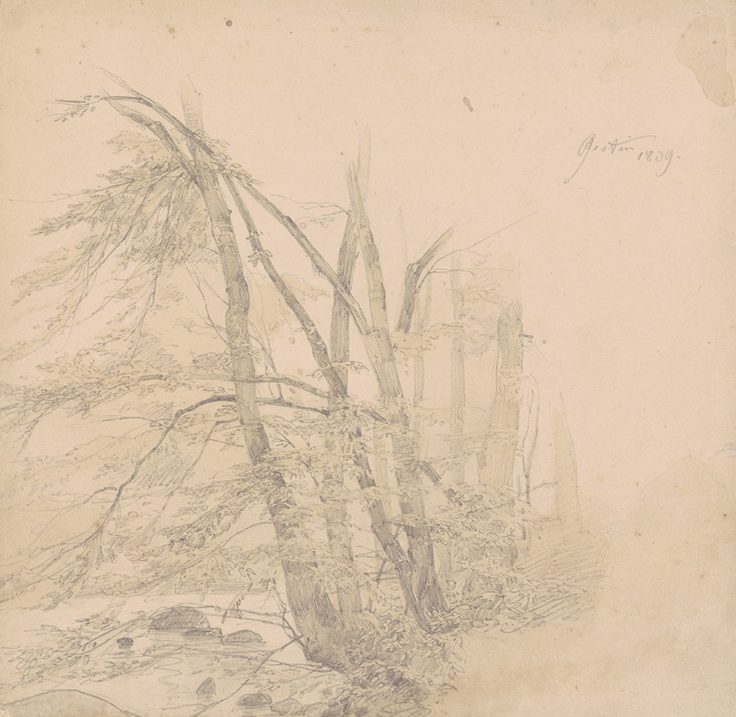 Gestin by Эмануэль Готлиб Лойце, 1839 — digital art print download