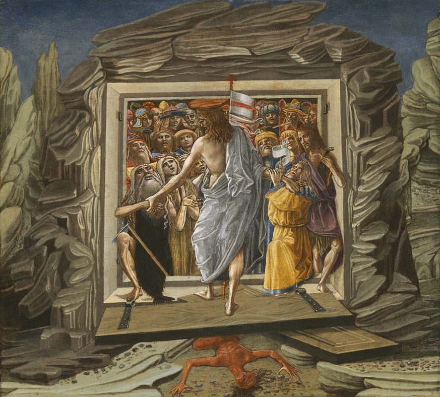 Christ in Limbo by Benvenuto di Giovanni — digital art print download