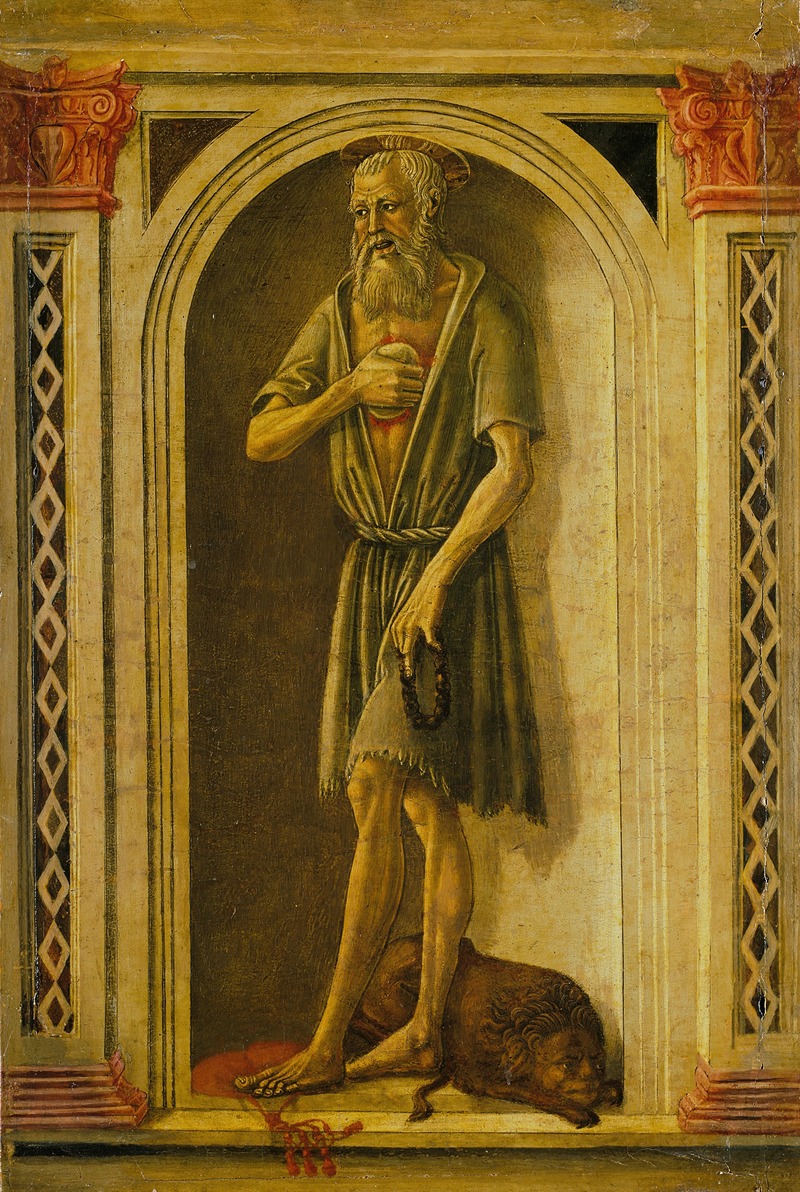Saint Jerome by Benvenuto di Giovanni, 1475 - 1491 — digital art print download