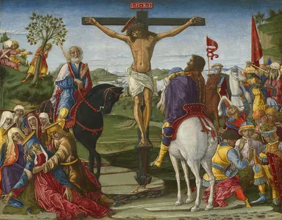 The Crucifixion by Benvenuto di Giovanni — digital art print download