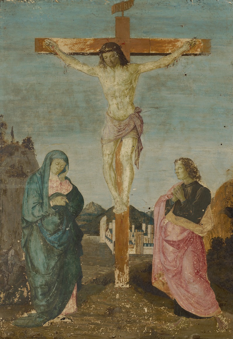 The Crucifixion by Бьяджо д’Антонио — digital art print download